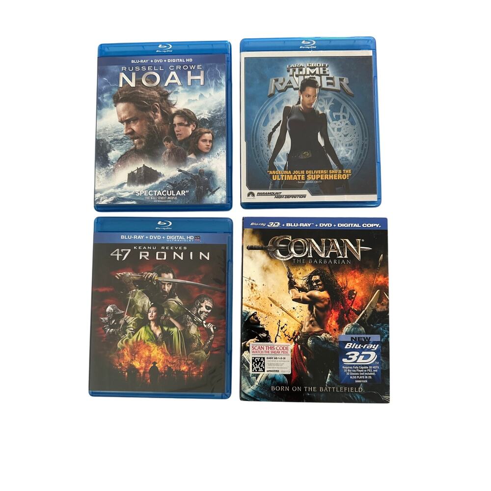 Fantasy & Mythology Blu-ray DVD Collection (4)